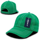 Decky Contra Stitch Polo Washed Cotton Dad Caps Hats-Serve The Flag 14 image