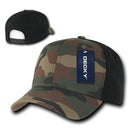 Decky Cotton Camouflage Curve Bill Baseball Hats Caps Snapback Unisex-Serve The Flag 12 image