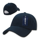 Decky Cotton Low Crown 6 Panel Structured Dad Caps Hats Hook & Loop Unisex-Serve The Flag 19 image