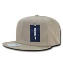 Decky Cotton Retro Flat Bill 6 Panel Snapback Baseball Caps Hats-Serve The Flag 26 image
