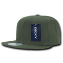 Decky Cotton Retro Flat Bill 6 Panel Snapback Baseball Caps Hats-Serve The Flag 29 image