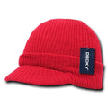 Decky Crocheted Beanies Gi Caps Hats Visor Ski Thick Warm Winter Unisex-Serve The Flag