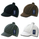 Decky Crocheted Beanies Raggae Rasta Kufi Knitted Hats Caps Visor-Serve The Flag 6 image