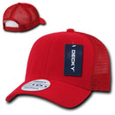 Decky Curved Bill Baseball 6 Panel Trucker Constructed Caps Hats Unisex-Serve The Flag 17 image