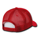 Decky Curved Bill Baseball 6 Panel Trucker Constructed Caps Hats Unisex-Serve The Flag 18 image