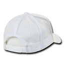 Decky Curved Bill Baseball 6 Panel Trucker Constructed Caps Hats Unisex-Serve The Flag 22 image