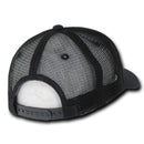 Decky Curved Bill Baseball 6 Panel Trucker Constructed Caps Hats Unisex-Serve The Flag 9 image