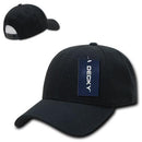 Decky Curved Bill Structured Acrylic Low Crown 6 Panel Dad Caps Hats Unisex-Serve The Flag 3 image