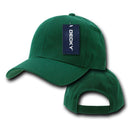 Decky Deluxe Polo Dad Baseball Hats Caps Hook Loop Closure Solid Two Tone Colors-Serve The Flag 33 image