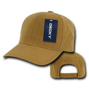 Decky Deluxe Polo Dad Baseball Hats Caps Hook Loop Closure Solid Two Tone Colors-Serve The Flag 22 image