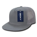 Decky Denim Material Retro Flat Bill Trucker 5 Panel Baseball Caps Hats Unisex-Serve The Flag 10 image