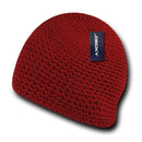 Decky Door Mat Extra Thick Beanies Short Knitted Ski Caps Hats Warm Winter-Serve The Flag 7 image