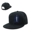 Decky Faux Suede Snapback Baseball 6 Panel Flat Bill Hats Caps-Serve The Flag