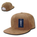 Decky Faux Suede Snapback Baseball 6 Panel Flat Bill Hats Caps-Serve The Flag