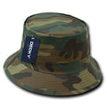 Decky Fisherman's Bucket Hats Caps Constructed Cotton Unisex-Serve The Flag