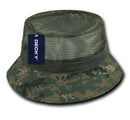 Decky Fisherman'S Bucket Mesh Top Hats Caps Unisex-Serve The Flag 6 image