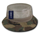 Decky Fisherman'S Bucket Mesh Top Hats Caps Unisex-Serve The Flag 8 image