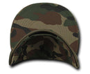 Decky Flat Bill Cotton 5 Panel Constructed High Crown Baseball Hats Caps-Serve The Flag 19 image