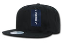 Decky Flat Bill Cotton 5 Panel Constructed High Crown Baseball Hats Caps-Serve The Flag 32 image