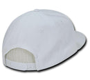 Decky Flat Bill Cotton 5 Panel Constructed High Crown Baseball Hats Caps-Serve The Flag 36 image