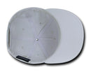 Decky Flat Bill Cotton 5 Panel Constructed High Crown Baseball Hats Caps-Serve The Flag 38 image