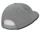 Decky Flat Bill Cotton 5 Panel Constructed High Crown Baseball Hats Caps-Serve The Flag 41 image