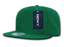 Decky Flat Bill Cotton 5 Panel Constructed High Crown Baseball Hats Caps-Serve The Flag 49 image
