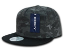 Decky Flat Bill Cotton 5 Panel Constructed High Crown Baseball Hats Caps-Serve The Flag 54 image
