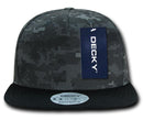 Decky Flat Bill Cotton 5 Panel Constructed High Crown Baseball Hats Caps-Serve The Flag 57 image