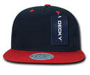 Decky Flat Bill Cotton 5 Panel Constructed High Crown Baseball Hats Caps-Serve The Flag 62 image