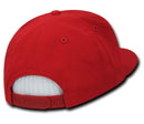 Decky Flat Bill Cotton 5 Panel Constructed High Crown Baseball Hats Caps-Serve The Flag 64 image