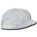 Decky Flat Bill Baseball Mesh Trucker 5 Panels Solid Camouflage Caps Hats-Serve The Flag 34 image