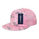 Decky Flat Bill Camouflage Cotton Foam Mesh Trucker Hats Caps Snapback Unisex-Serve The Flag 17 image