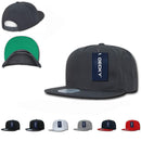 Decky Flat Bill Snapback Cotton Two Tone Baseball Green Under Visor Hats Caps-Serve The Flag 2 image