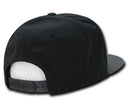 Decky Flat Bill Snapback Cotton Two Tone Baseball Green Under Visor Hats Caps-Serve The Flag 26 image