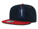 Decky Flat Bill Snapback Cotton Two Tone Baseball Green Under Visor Hats Caps-Serve The Flag 36 image