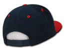 Decky Flat Bill Snapback Cotton Two Tone Baseball Green Under Visor Hats Caps-Serve The Flag 38 image