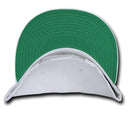 Decky Flat Bill Snapback Cotton Two Tone Baseball Green Under Visor Hats Caps-Serve The Flag 41 image