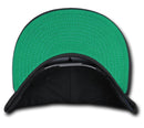 Decky Flat Bill Snapback Cotton Two Tone Baseball Green Under Visor Hats Caps-Serve The Flag 11 image