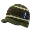Decky Gi Campus Light Weight Beanies Striped Solid Caps Hats Visor Winter-Serve The Flag 18 image