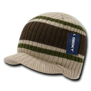 Decky Gi Campus Light Weight Beanies Striped Solid Caps Hats Visor Winter-Serve The Flag 2 image