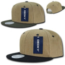 Decky Heavy Duty Jute Snapbacks Flat Bill Baseball Hats Caps Unisex-Serve The Flag 2 image