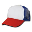 Decky Industrial Foam Trucker 5 Panel Hats Caps Two Tone Mesh Snapback-Serve The Flag 24 image