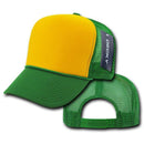 Decky Industrial Foam Trucker 5 Panel Hats Caps Two Tone Mesh Snapback-Serve The Flag 5 image