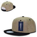 Decky Jute Crown Flat Bill Snapback Baseball 6 Panel Caps Hats Unisex-Serve The Flag 2 image