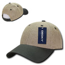 Decky Jute Low Crown Curved Bill 6 Panel Dad Caps Hats Unisex-Serve The Flag 4 image