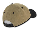 Decky Jute Low Crown Structured Dad 6 Panel Caps Hats Unisex-Serve The Flag 10 image
