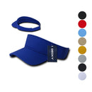 Decky Kids Size 100% Cotton Visors Sports Beach Outdoors Boys Girls Hook & Loop-Serve The Flag 1 image