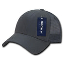 Decky Low Crown Mesh Golf 6 Panel Pre Curved Bill Dad Caps Hats-Serve The Flag 5 image