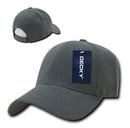 Decky Low Crown Plain Two Tone Curved Bill 6 Panel Dad Hats Caps-Serve The Flag 7 image